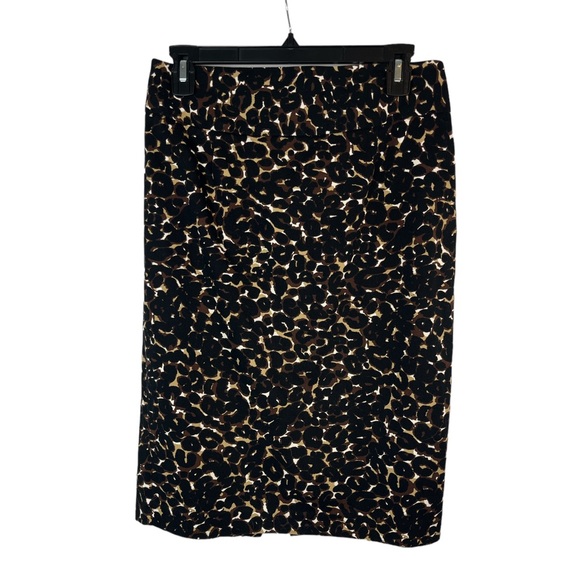Grace elements leopard print‎ skirt size 8 - Picture 1 of 6